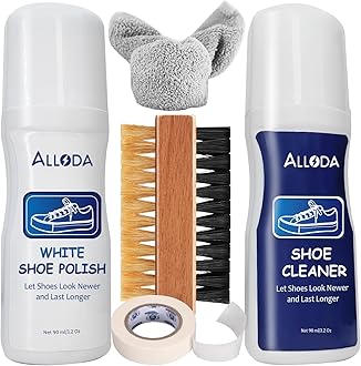 Alloda Shoe Cleaner & Shoe Whitener, Sneaker Cleaner, Shoe Cleaning Kit, One Stop Kit