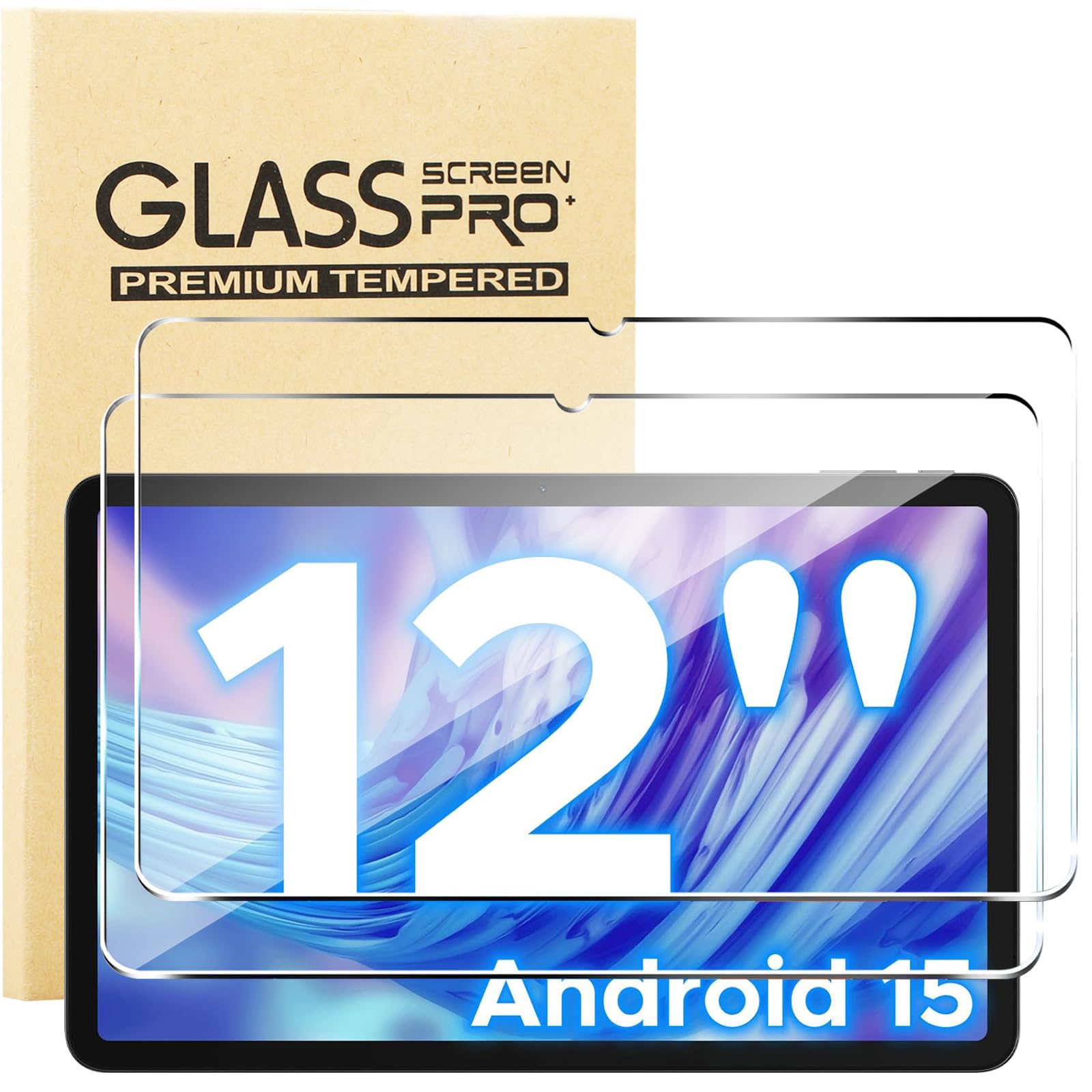 Accessori Cellulare TCL A3 NEW'C 3 Pezzi, Vetro Temperato Per IPhone 16e (6,1 Pollici), Pellicola Vetro Temperato Tcl A3
