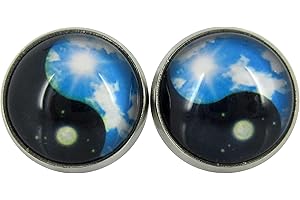 Yin Yang Equilibrium Stud Earrings: Embracing Harmony in Style