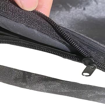 Tennis Racket Protective Cover, Lightweight Racket Carry Bag with Adjustable Shoulder Strap, 70 x 30 cm