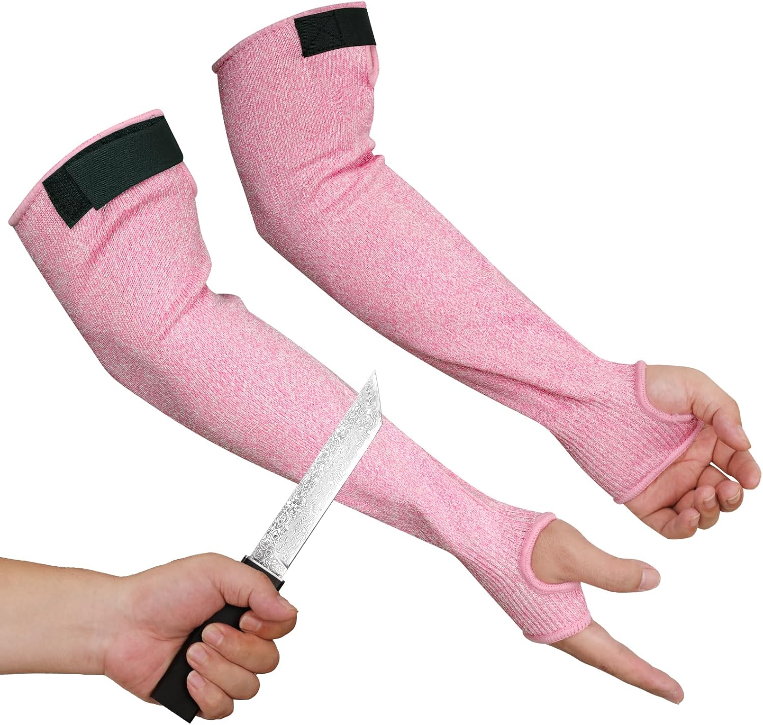Cut Resistant Arm Sleeves for Men Women, ANSI A6 Arm Protectors for Thin Skin& Bruising for gardening Farming Yard