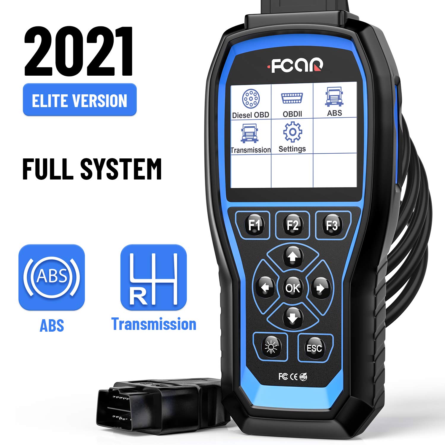 Buy FCAR F507 Heavy Duty Truck Scanner, 2 in 1 Diagnostic Scanner for
