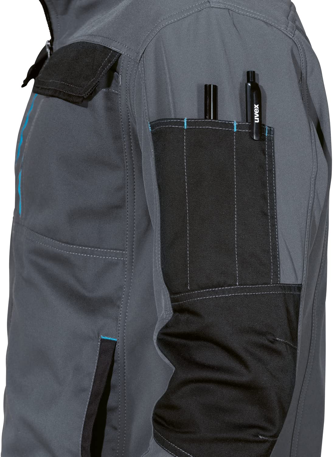 Uvex Tune-up Softshell-Arbeitsjacke für Herren - atmungsaktiv & wasserabweisend
