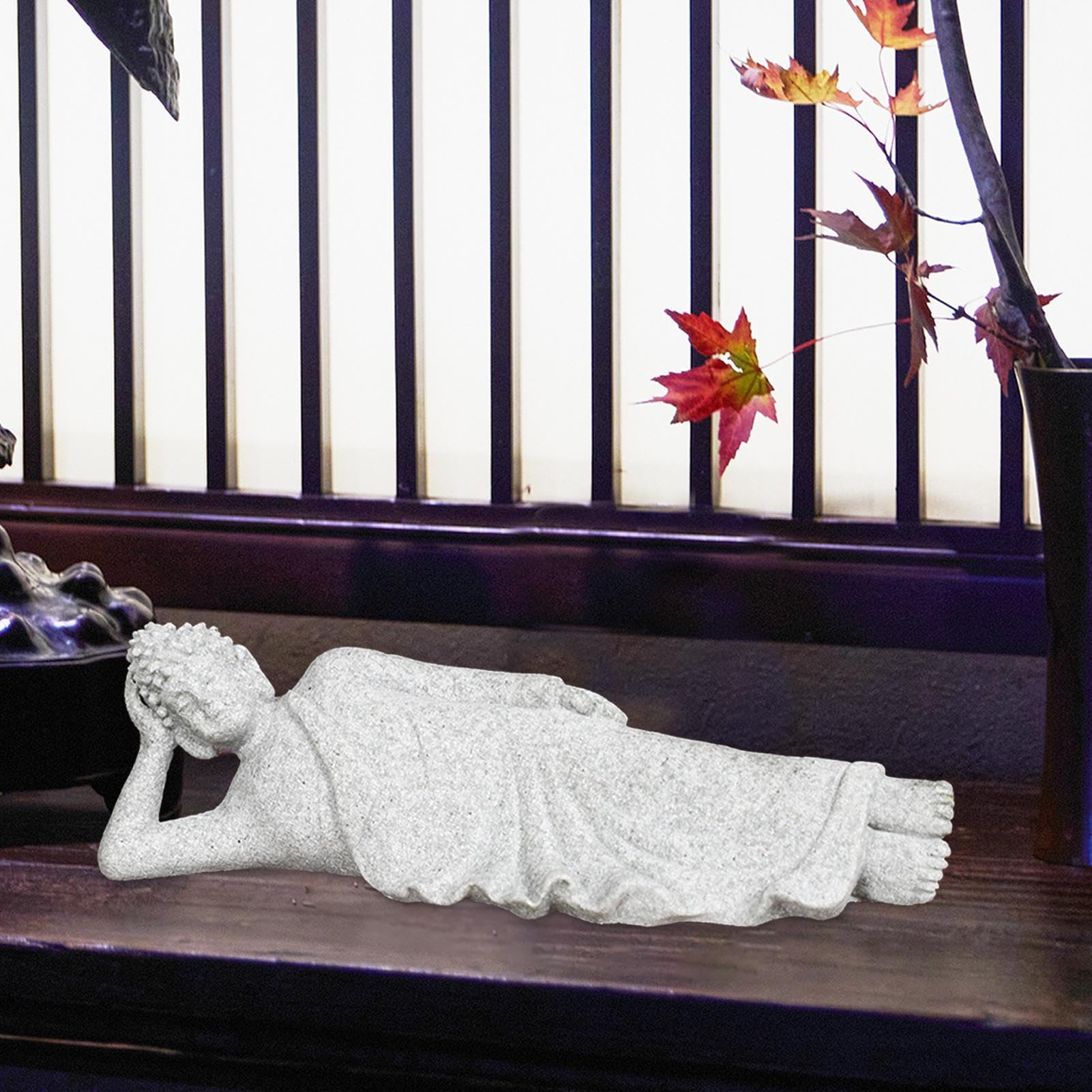 Amazon｜室内仏像、小型仏像 - 仏像中国の禅仏像の座り飾り - 瞑想