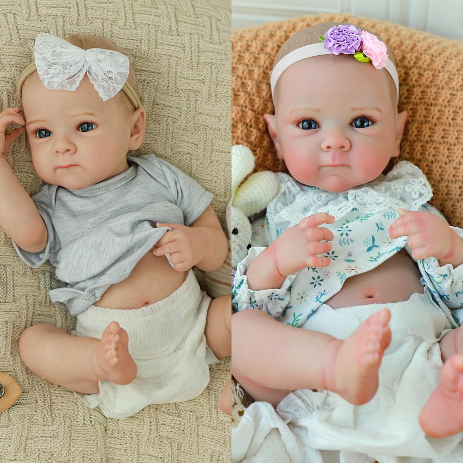 WOOROY Bundle of Reborn Baby Dolls