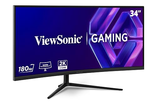 ViewSonic VX3418C-2K 1440p Ultrawide Curved Gaming product photo (Monitors) — ScooterReviewPro review