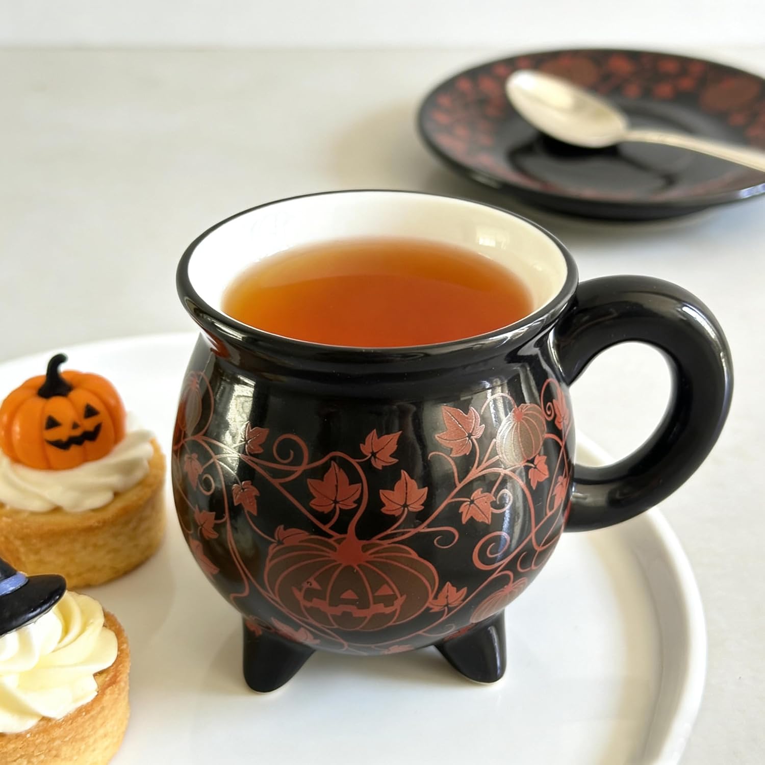 Ceramic Cauldron Mug - 12 oz Witches Brew Themed Coffee Cup, Microwave & Dishwasher Safe, Unique Magic Potion Mug for Tea, Coffee, Hot Chocolate, Fun Gift for Witchy & Fantasy Lovers - Image 4