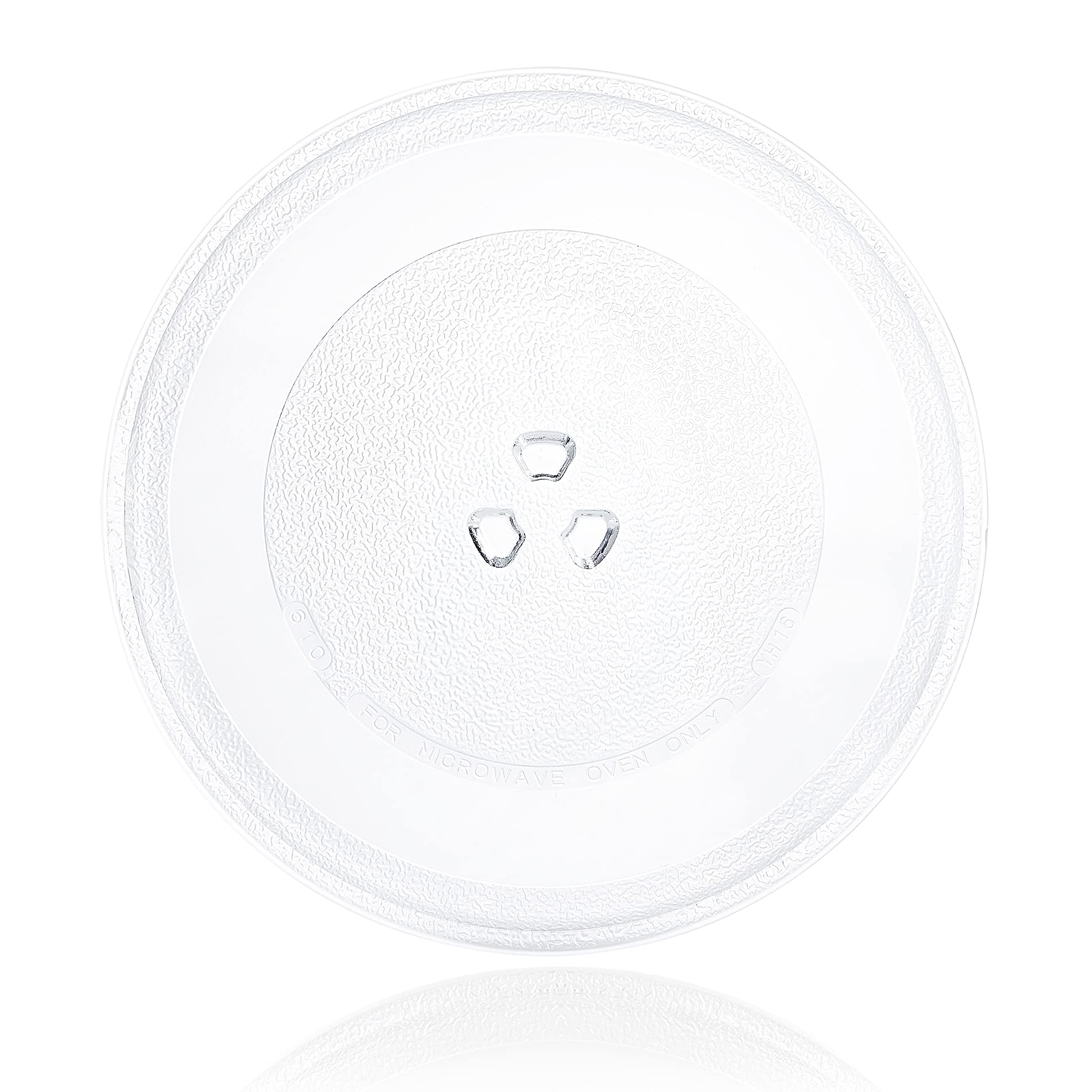 Gemroom9.6" Small Microwave Glass Plate Replacement Universal Fit Farberware Galanz 245mm Microwave Turntable Tray, Also For 0.7 Cu.FT Retro Microwaves