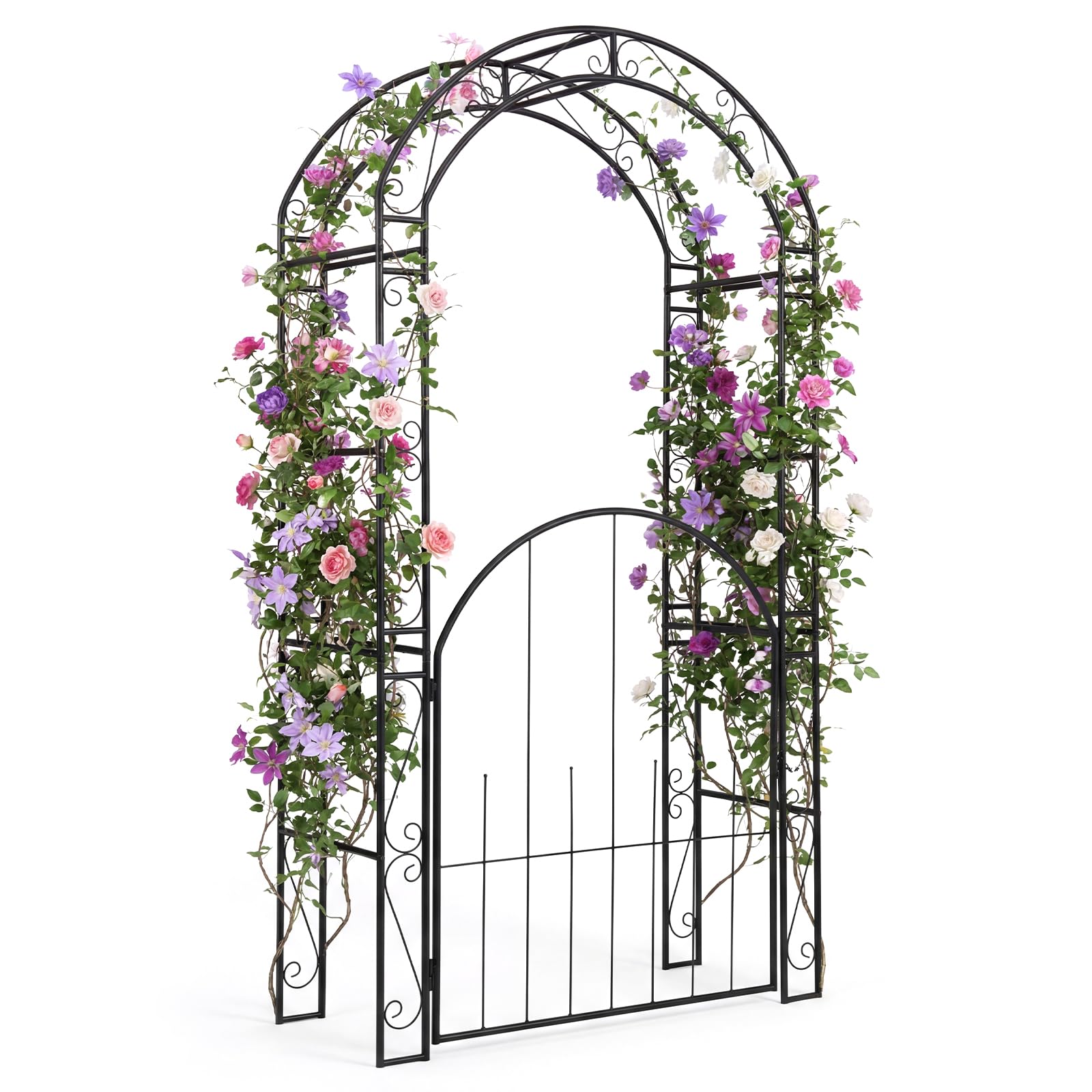 Giantex 84 Garden Arbor with Gate