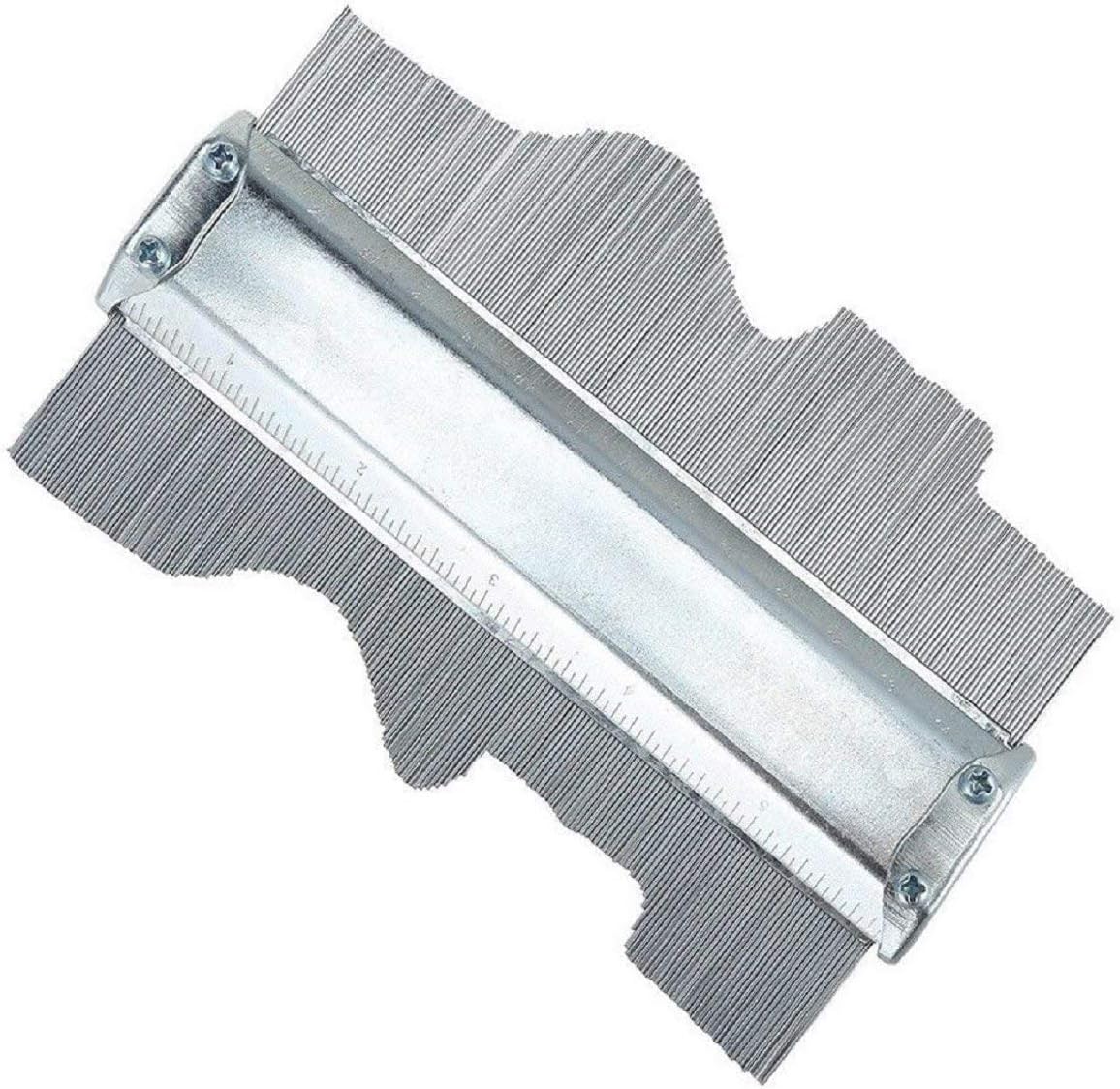 Vertily Home Tools Duplicator Contour Duplication Tiling Laminate Tiles General Tools Profile Gauge Not Easy to Rust Practical 150mm 6inch for Woodworking Linoleum Installation Job Hobby