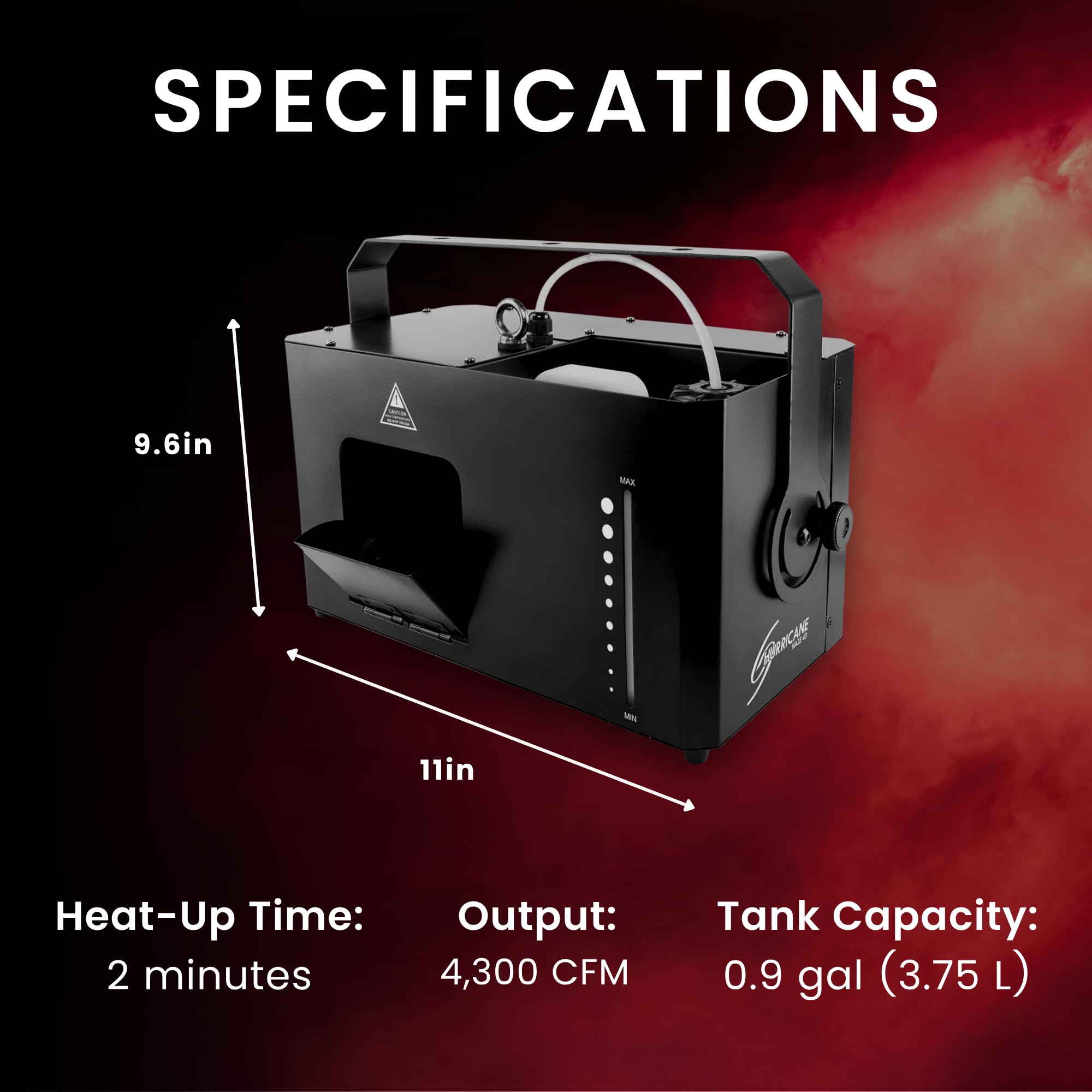 Amazon.com: CHAUVET DJ – Hurricane Haze 4D Low Profile Hazer