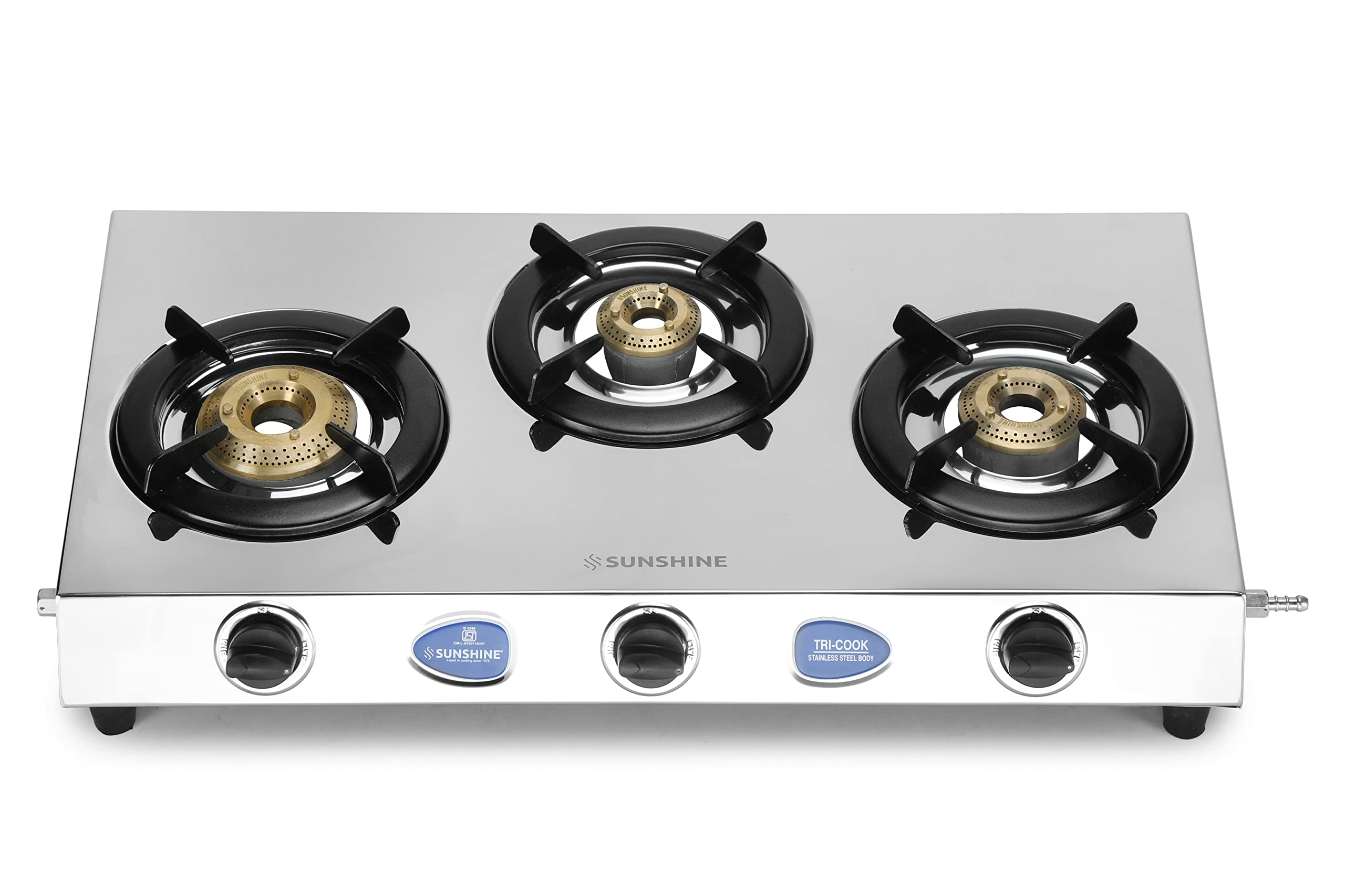 Buy Sunshine Oscar Tri-Cook Stainless Steel, ISI Certified Manual