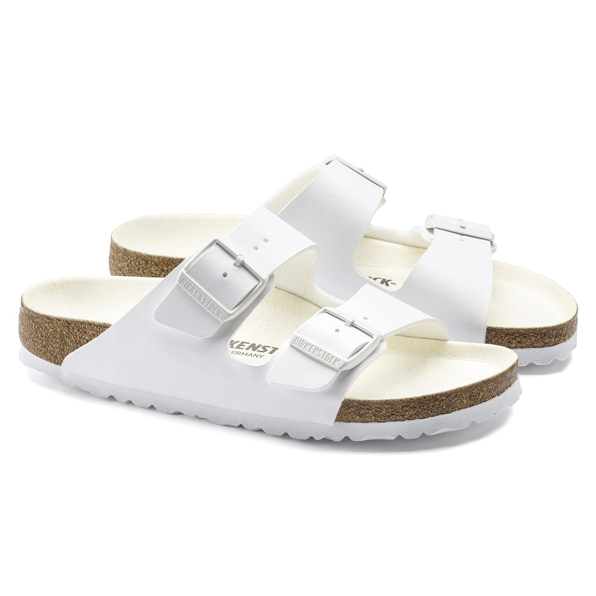 Birkenstock Arizona サンダル ホワイト 40 Amazon.com: Birkenstock 1019046340 Arizona W/W/White Bf N 40