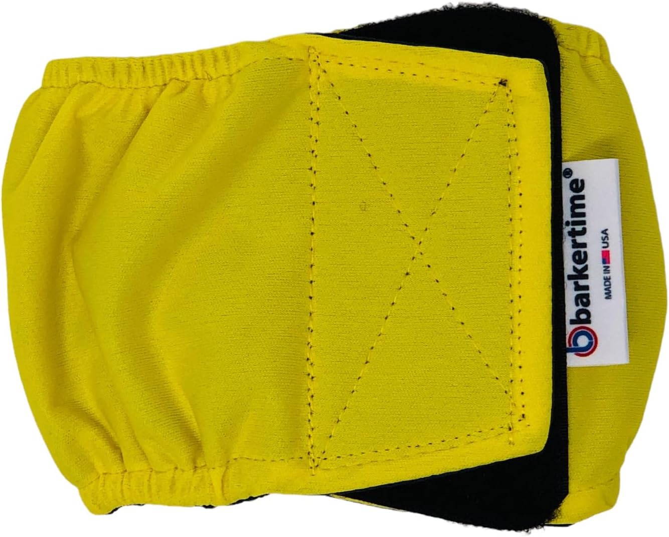 Lemon Yellow Dog Belly Band Male Wrap, XS Male Dog Diaper - Made in USA
