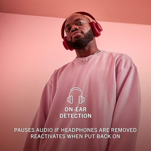 Miniatura 4 de Urbanista Auriculares inalámbricos Bluetooth sobre la oreja, 50 horas de tiempo de reproducción, auriculares inalámbricos con cancelación activa de