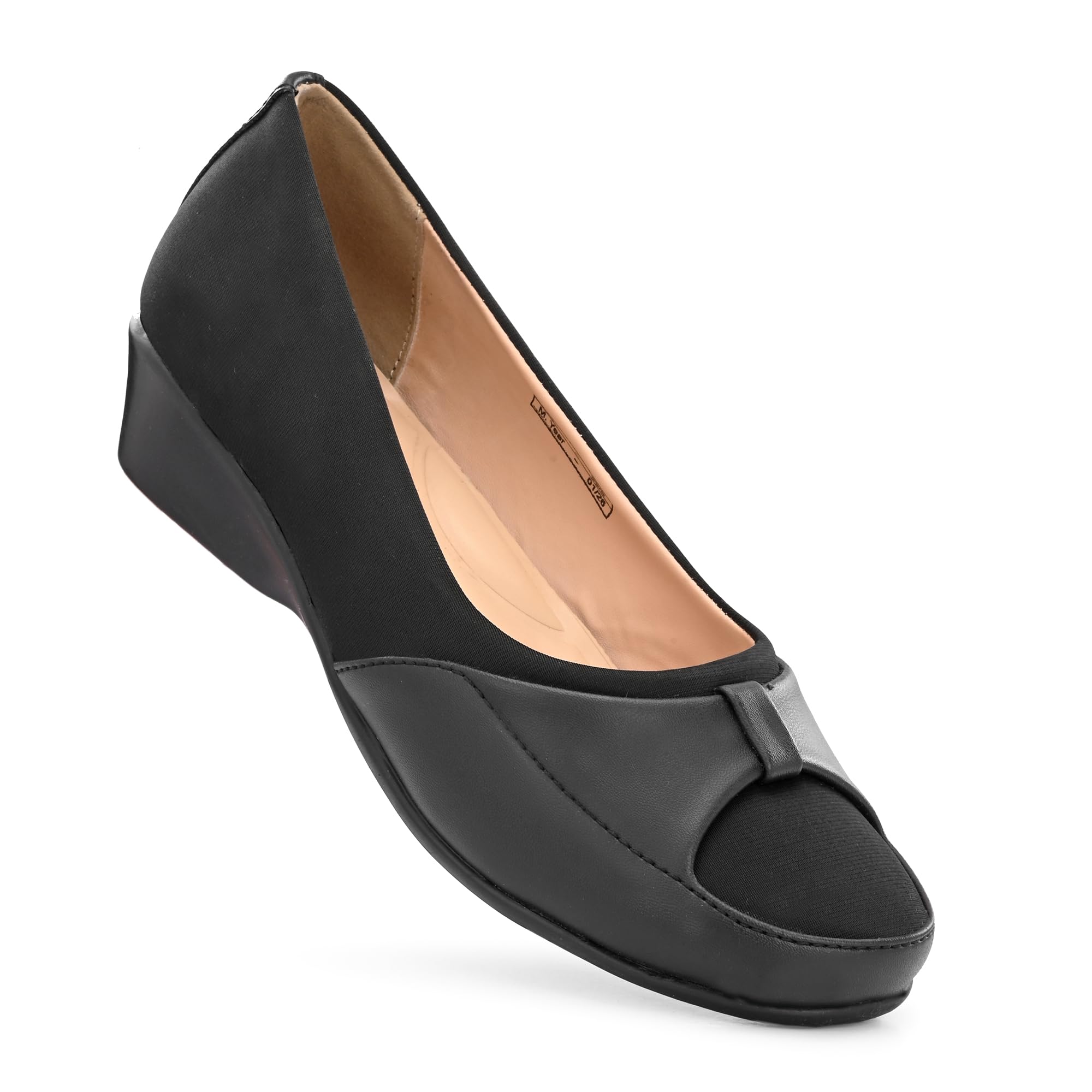 Women’s Closed Toe Belly Shoes | Orthopedic Diabetic-Friendly Memory Foam Cushion | Anti-Skid TPR Sole Fancy Casual Lightweight Comfortable Soft Ballerina Flats for Ladies-image-46