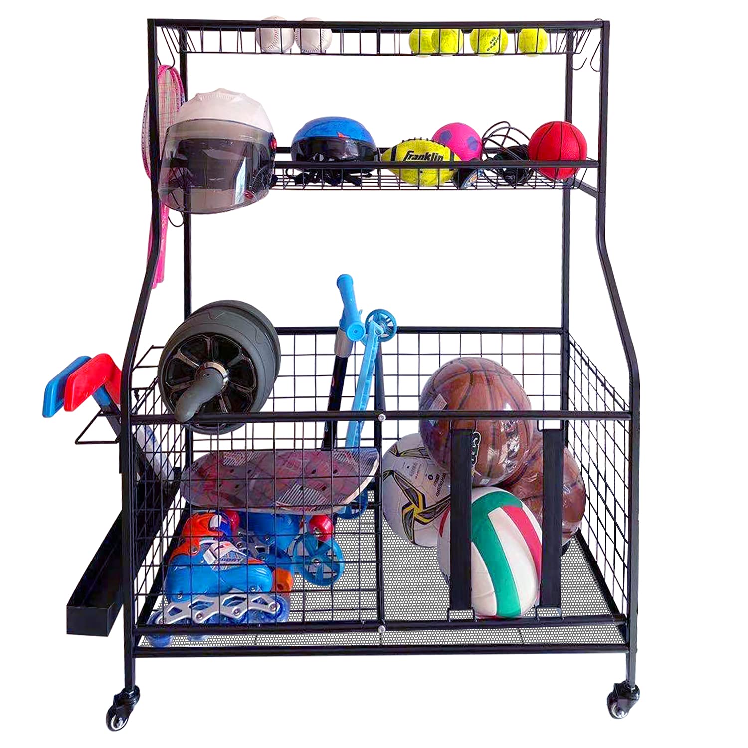 Buy Omreid Garage Storage System, Garage Sports Equipment Oganizer With
