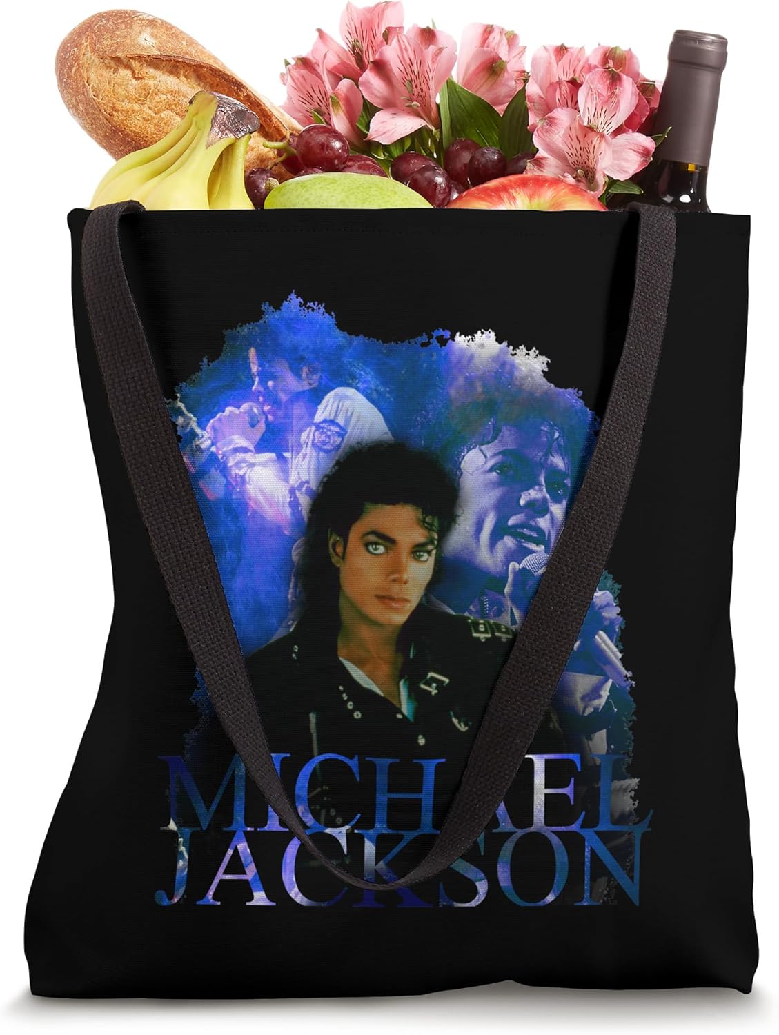 MJ-129_Back Print Tote Bag