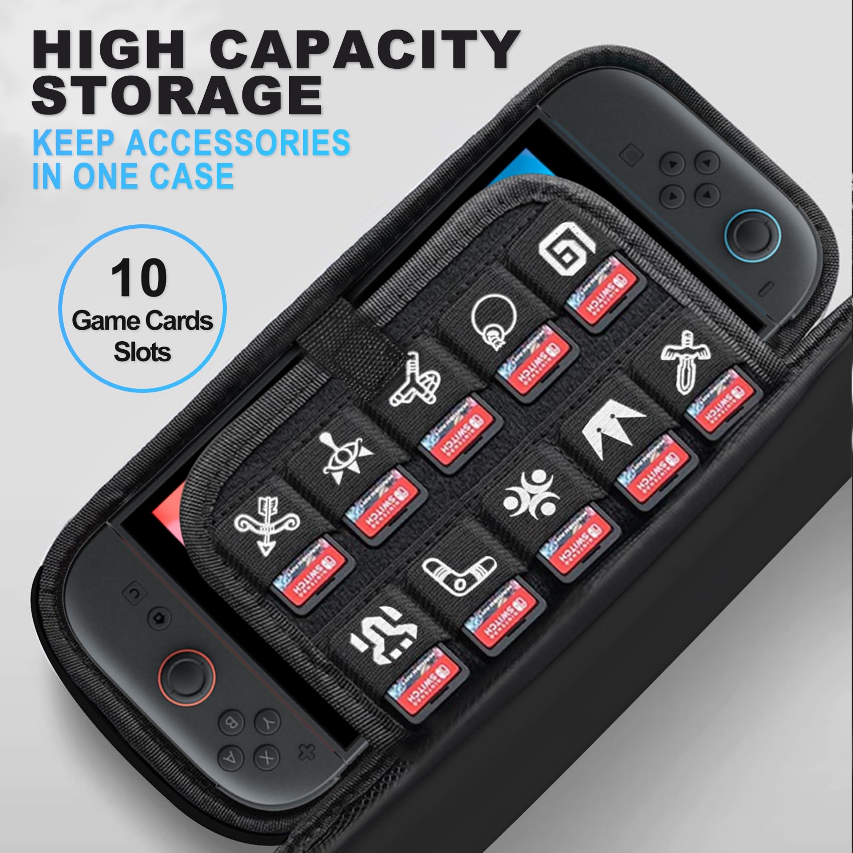 Nintendo Switch + Switchケース Amazon.com: CHIKIXSON Carrying Case for Nintendo Switch 2 (2025