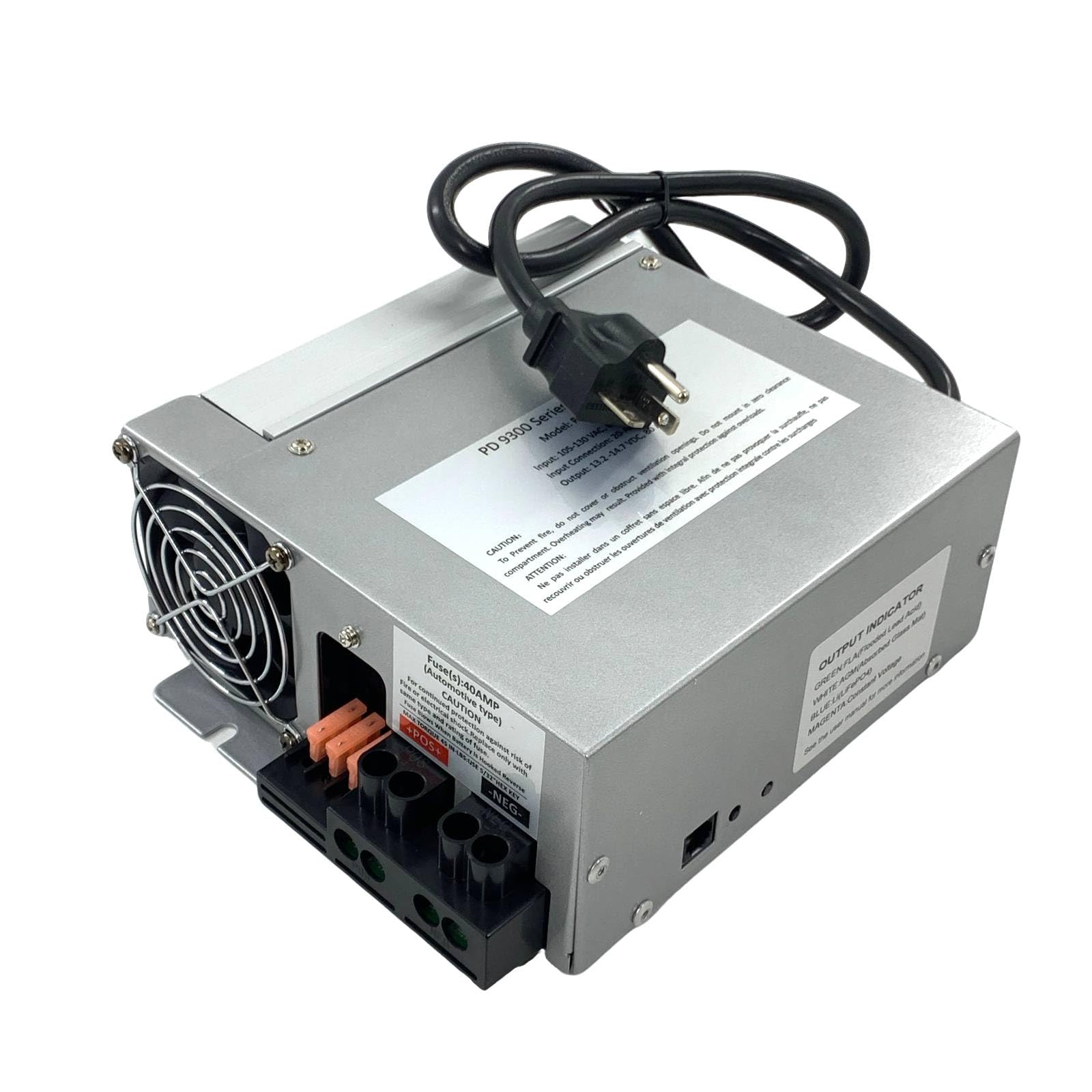Photo 1 of ZHENYUAN PD9380 Power Converter 80Amp 120V to 12V RV Converter/Charger Compatible with PD9300 Series RV Camper Caravans/Trailer/Battery 1300W
