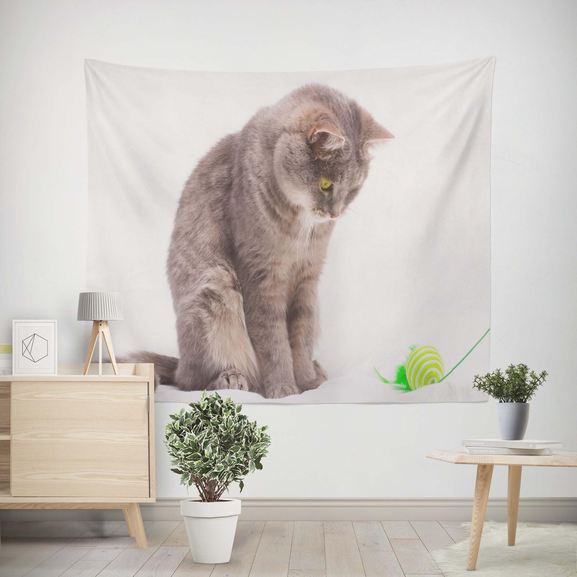 Wandbehang Vertikal Wanddecke Wohnzimmer Katze Wandteppich Vorhänge Wand Teppiche Bunt Wohnzimmer Schlafzimmer Wandbehang Dekoration 350x250cm