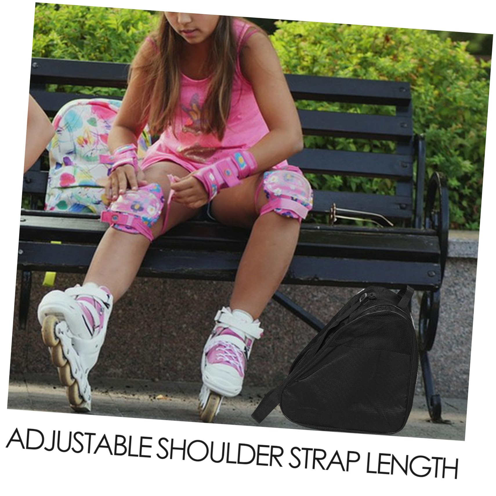 Hemobllo Multifunzionale per Spalla e Zaino per Design e Capiente per Rete Accessorio per Skater