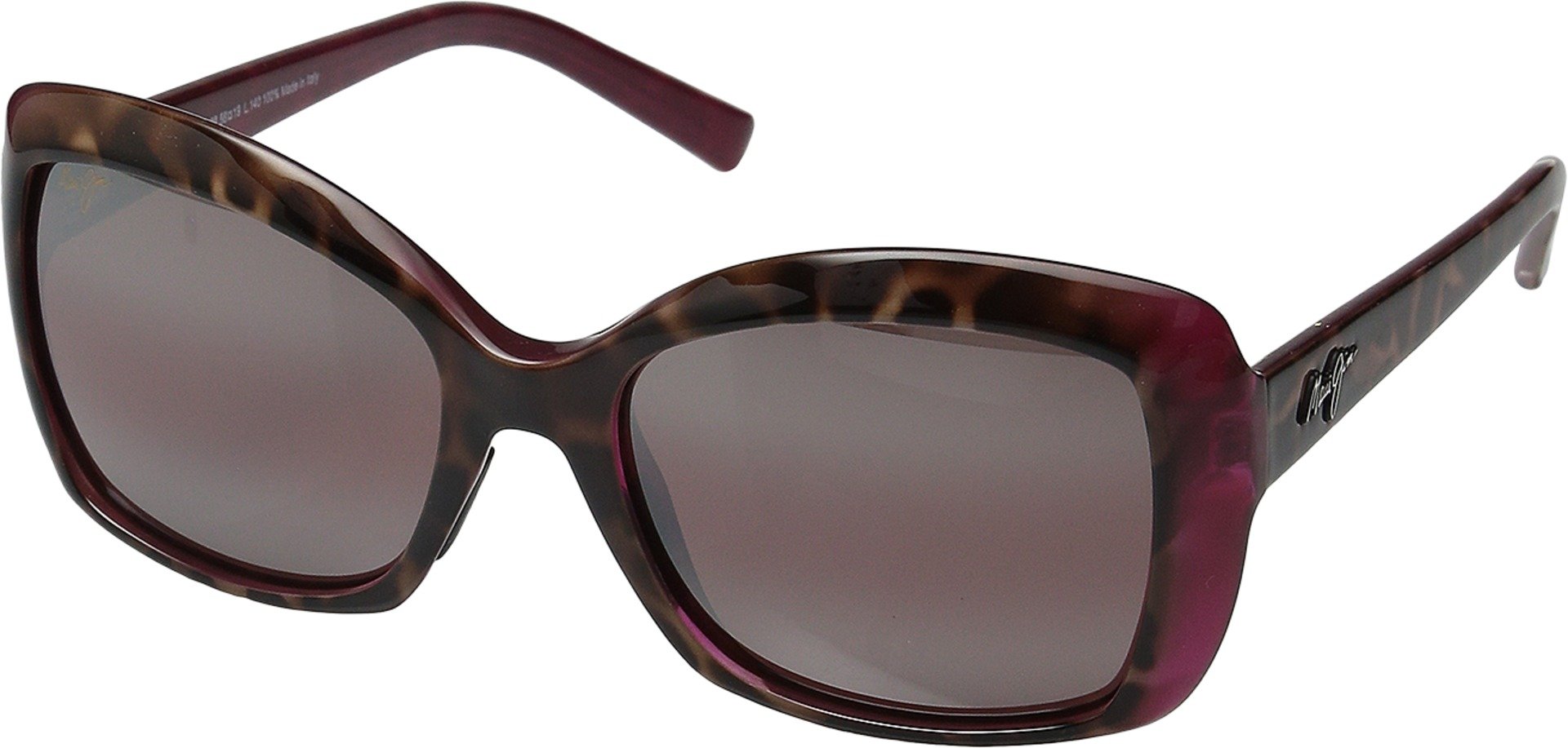 Maui Jim Unisex Sunglasses, Orchid Tortoise with Rasp, M, Orchid Tortoise With Rasp, M