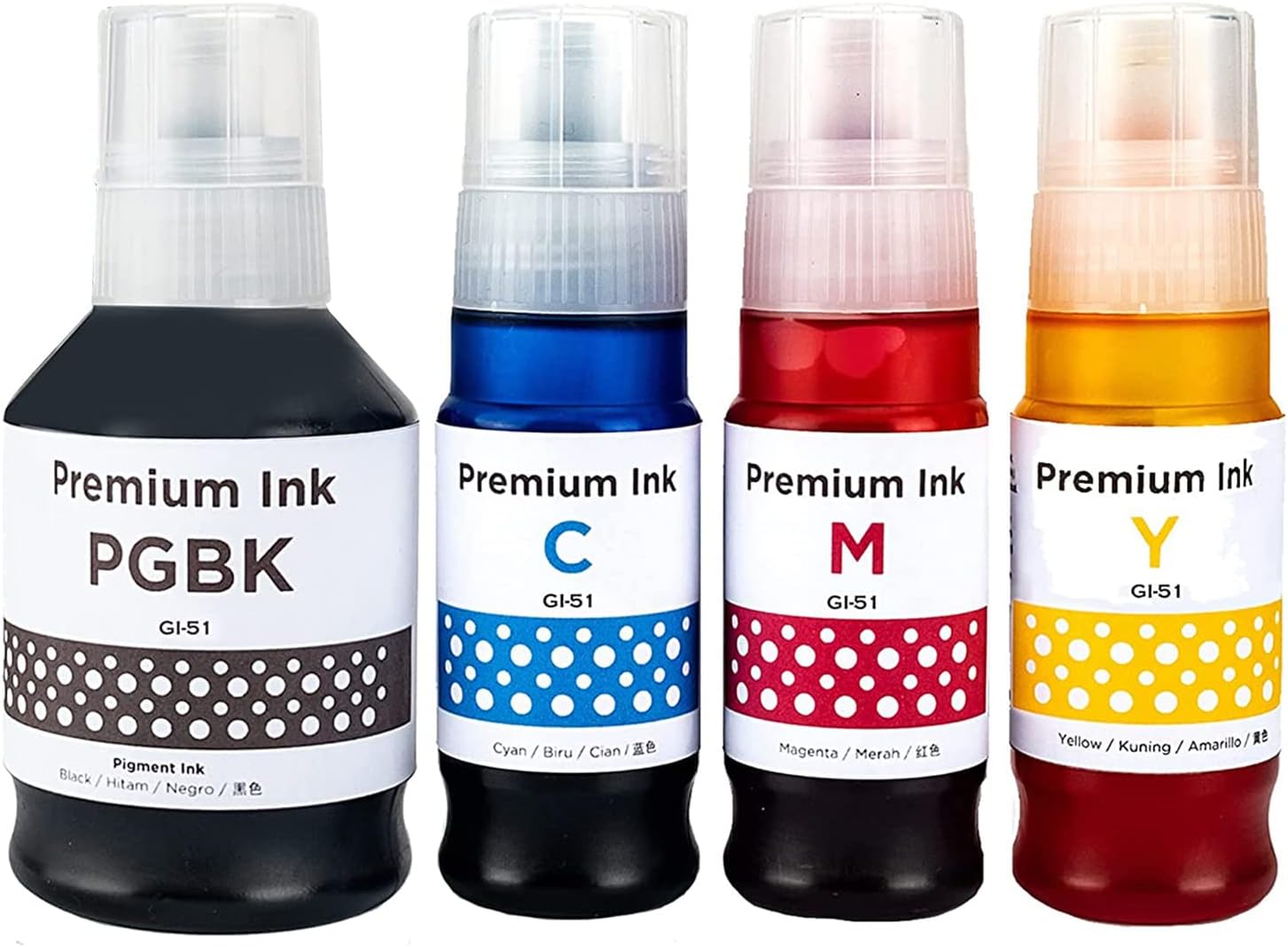 GI51 GI50 Tinta Compatible con Canon GI-51 GI-50 Botella de Tinta ...