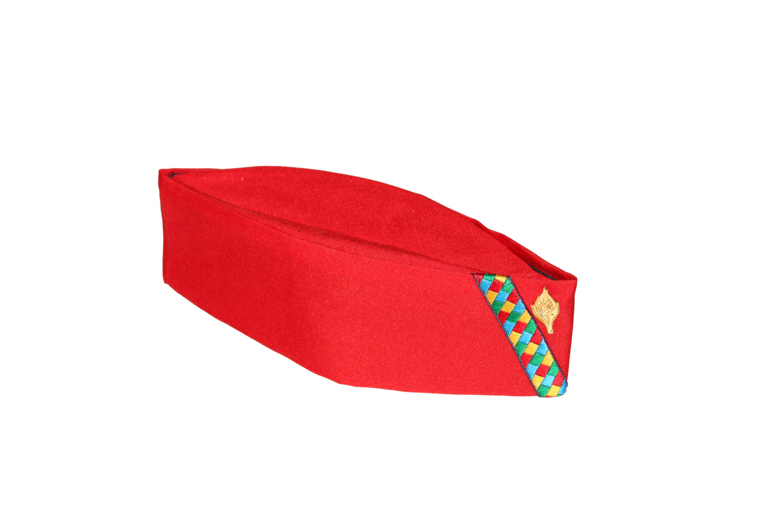 chacko Uttarakhand Pahadi Topi/Cap,Brahmakamal Uttarakhand Topi, Himachali Cap-picture-27