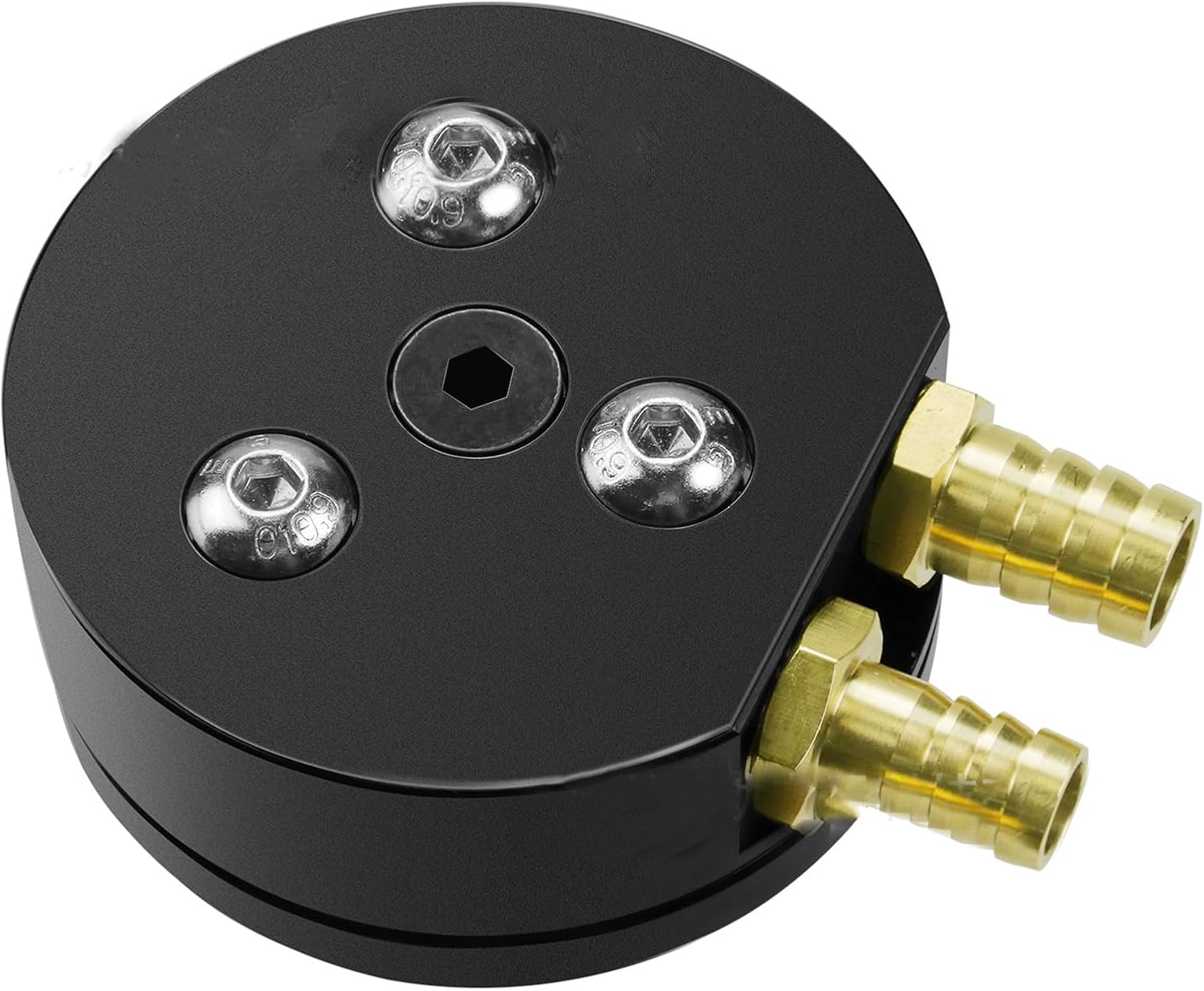 Diesel Fuel Tank Gas Integrated Return Sump Kit, Dual-Port Fuel Tank Sump Replacement, Compatible with Airdog FASS Cummins Duramax Powerstroke, Integrated Return