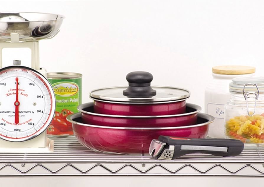 パール金属　ステンレス3層底　クックウェア5点セット　キャンピングカーにも！ パール金属 ステンレス3層底 クックウェア5点セット