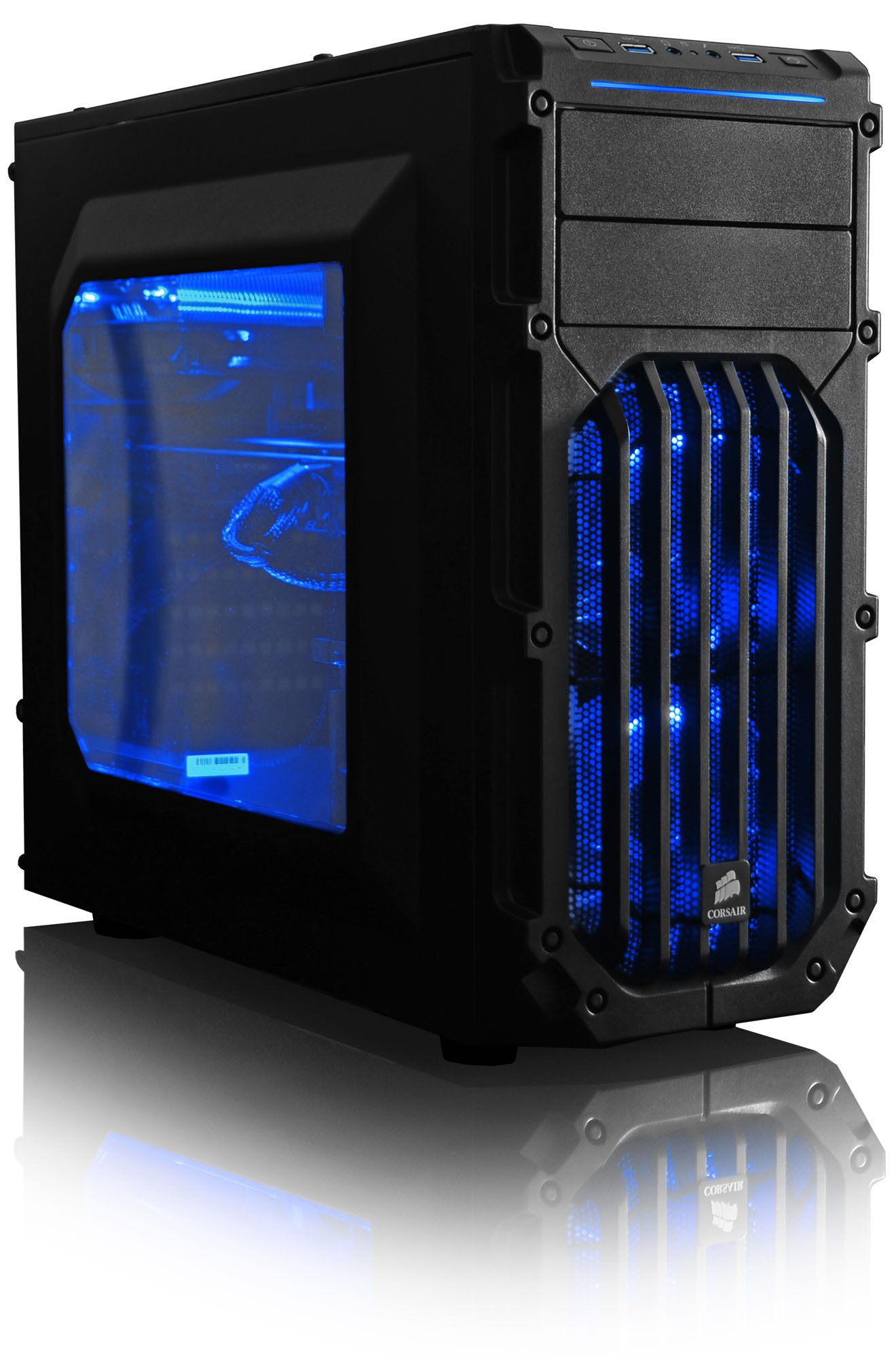 VIBOX Pegasus 27 PC Gaming Computer con Voucher di Gioco, Win 10 Pro, 22" HD Monitor (4,0GHz Intel i5 6-Core Processore, Nvidia GeForce RTX 2070 Scheda Grafica, 32GB DDR4 RAM, 240GB SSD, 3TB HDD)