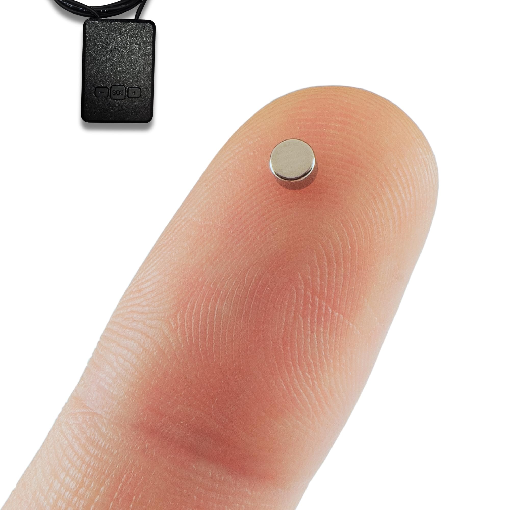 PingaOculto Słuchawka Szpiegowska GSM Egzamin Ukryte Nano Mini Niewidoczne dla Karty SIM z Mikrofonem - Słuchawki Szpiegowskie Bezprzewodowy Mikrosłuchawka Douszna Test (Słuchawka Szpiegowska Nano V7)