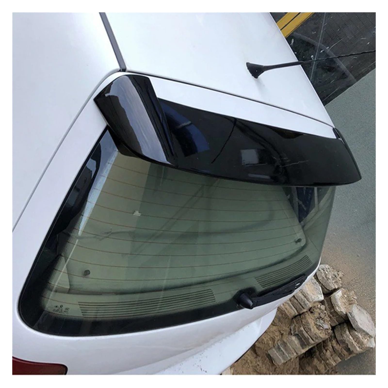 Spoiler da tetto Per VW Per GOLF 4 Sul 1998-2004 Mk4 Materiale ABS Colore Non Verniciato Posteriore Per Baule Tetto Spoiler(Unpainted)