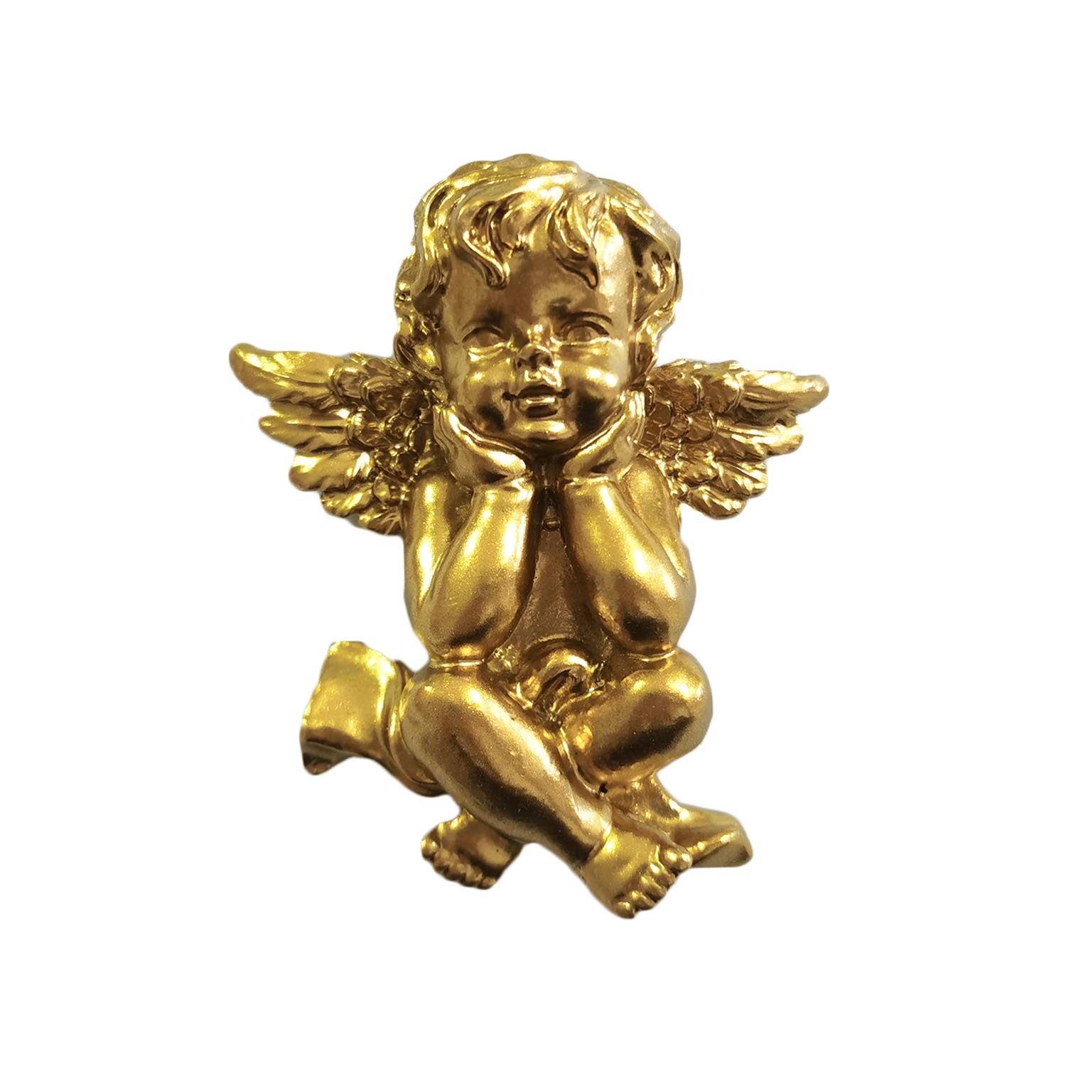 Vaticano Italia 3D Angelo Frigorifero Magnete Souvenir Turistici Mestieri Fatti a Mano in Resina, Angelo Frigo Collezione di magneti Regalo Magnetico Decorazione della Cucina di casa