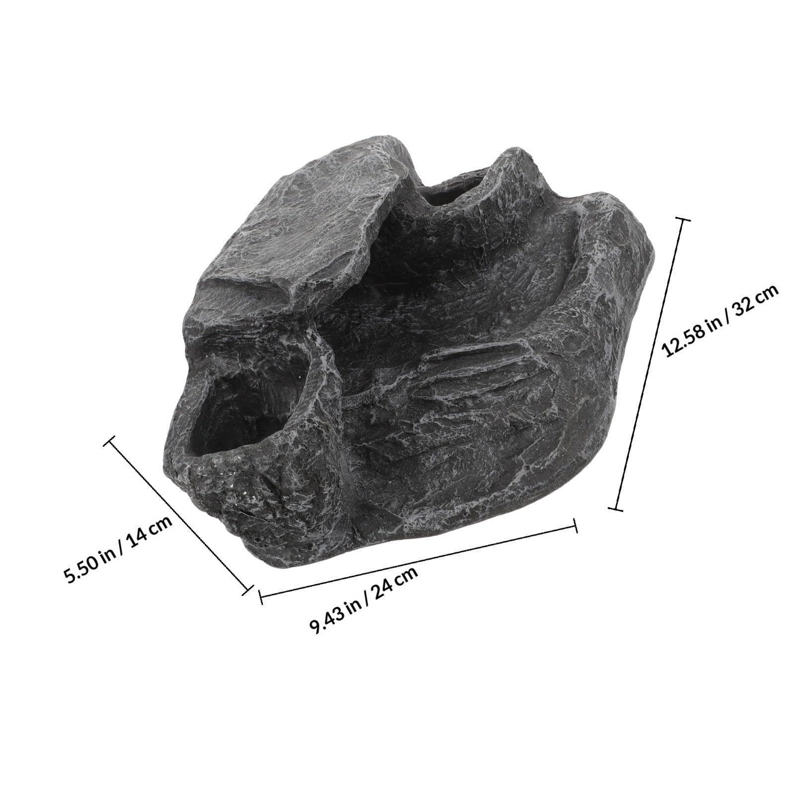 GALPADA Plataforma para Tortugas de Resina Rampa Fácil de Escalar, Resistente al Desgaste para Acuarios de Agua Dulce, Escondite y Decoración para Reptiles y Anfibios