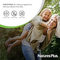 Vista 6 de NaturesPlus Multivitamínico ultra prenatal, 800 mcg de folato, 180 tabletas vegetarianas, suplemento prenatal con hierro, yodo, calcio y vitaminas