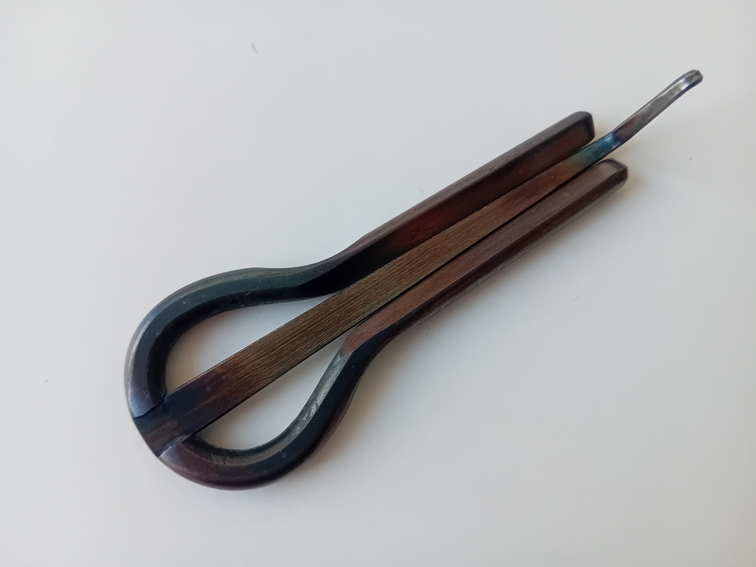 Jaw Harp - The Deep, acciaio, forgiato, grado universale, 85 mm (3,3 pollici), tono basso.