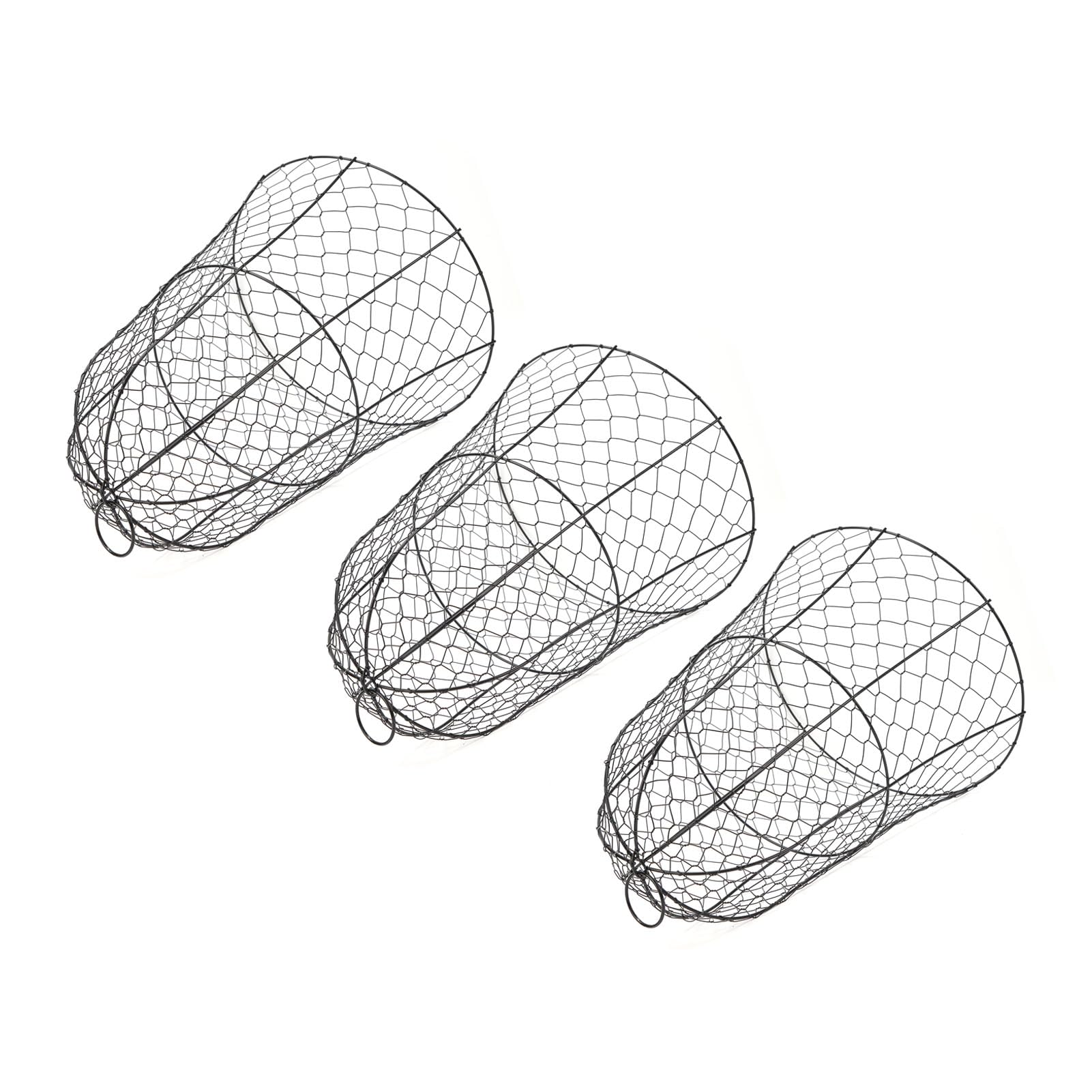 Pflanzenschutz, 10 Stück, Glockenförmige Gartenglocken, Metall-Pflanzenschutzabdeckung mit Haken Oben, Ideal, um Hasen, Hühner, Eichhörnchen und Vögel Fernzuhalten