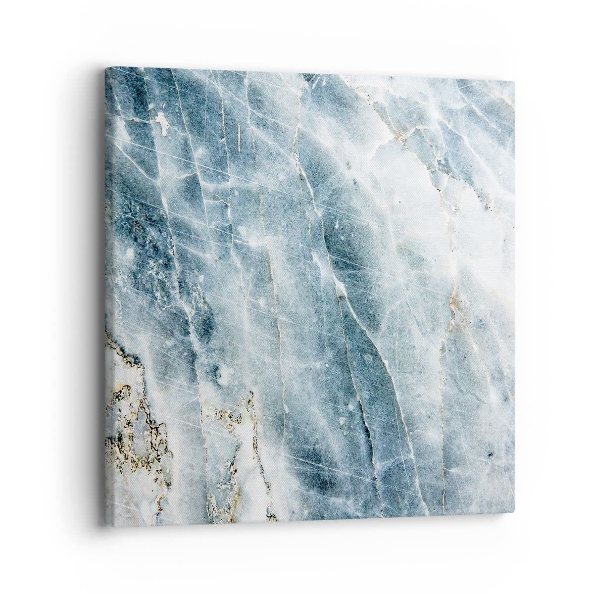 Tableau Moderne Impression Sur Toile 90x30cm - Déco Murale Marbre, Cadre Inclus, Pour Salon Ou Chambre