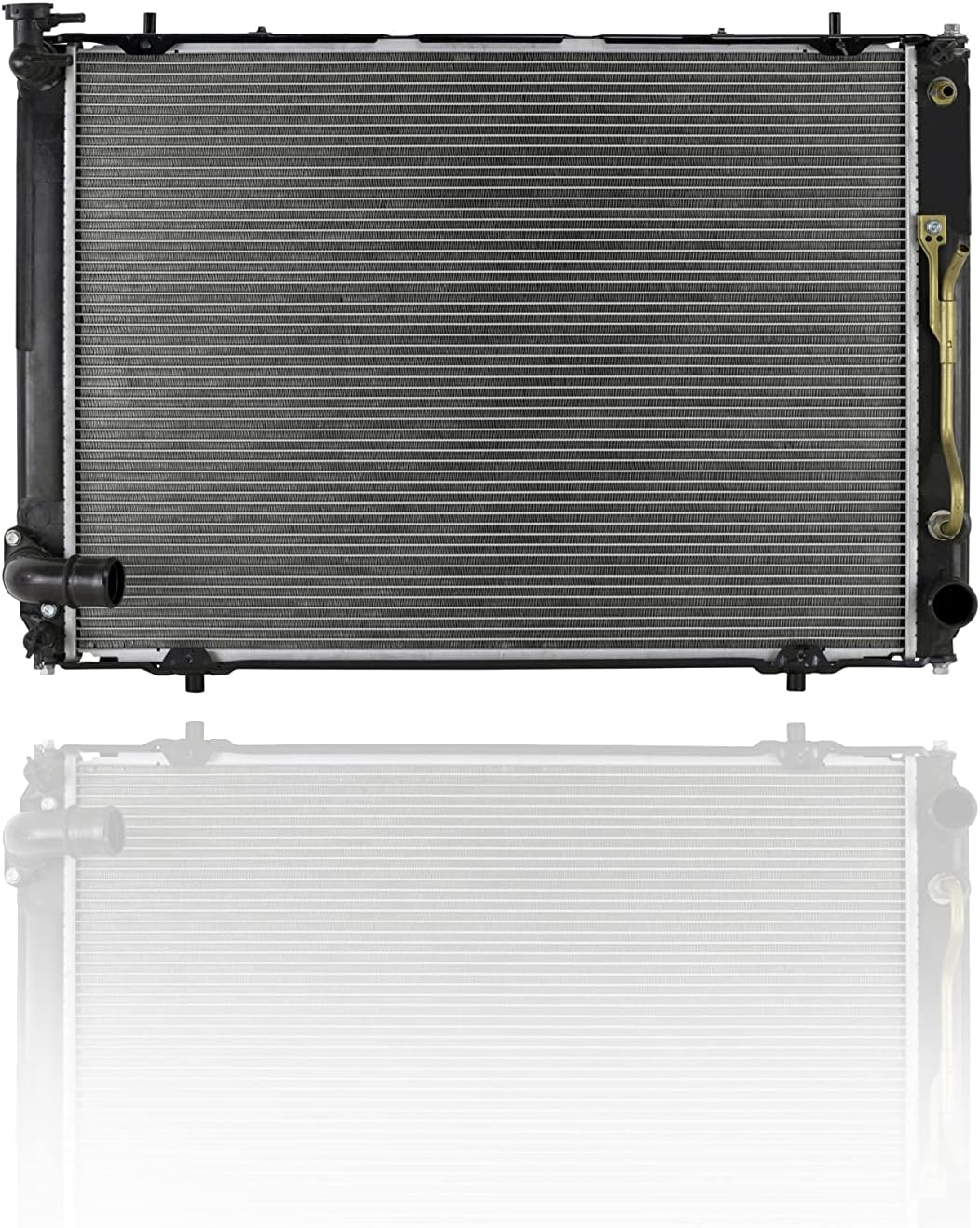 Radiator - Cooling Direct Compatible/Replacement for 13128 07-10 Toyota Sienna Van 3.5L - With Module, Plastic Tank Aluminum Core
