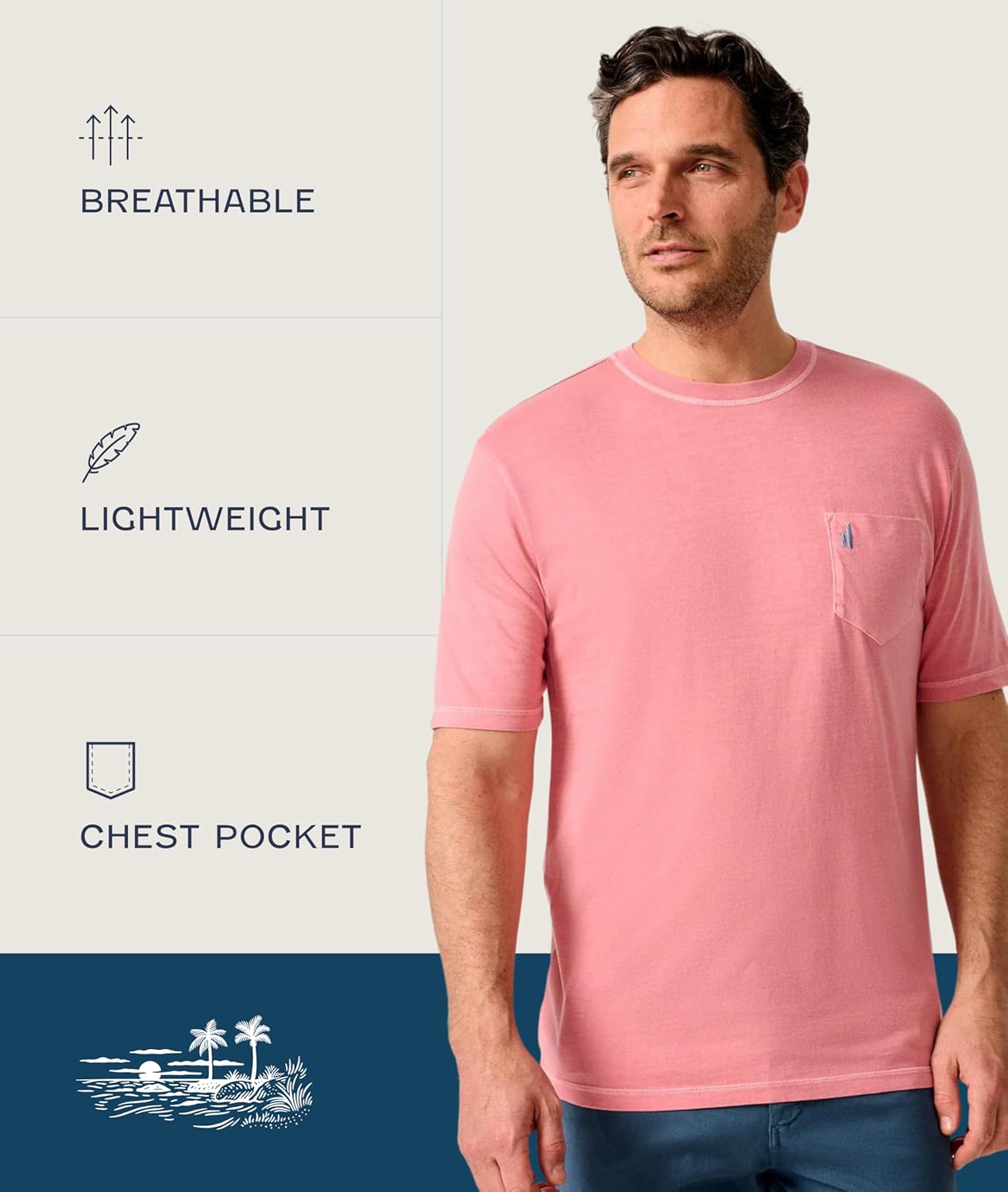 johnnie-O Dale 2.0 Pocket T-Shirt - Image 5