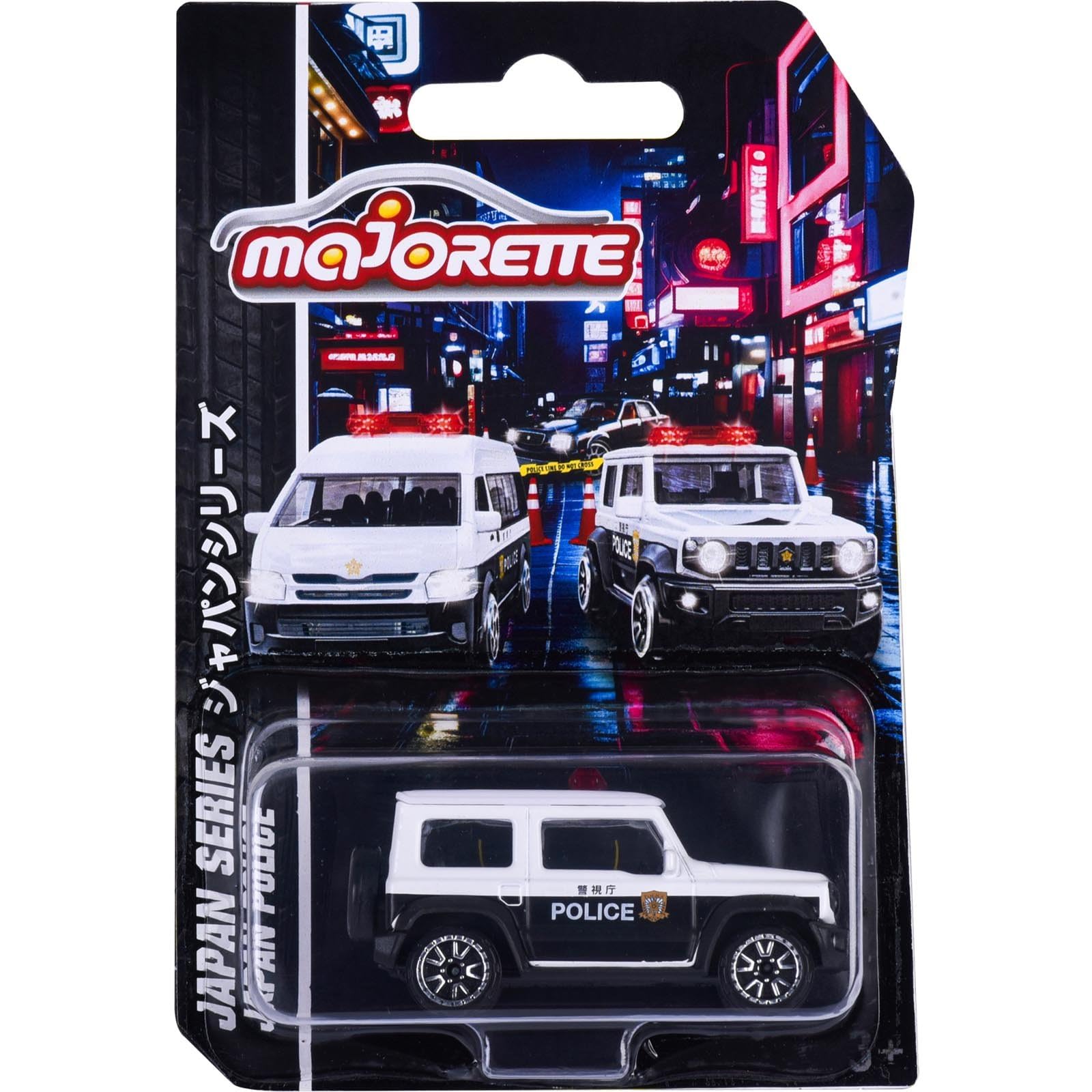 Miniatura - 1:64 - Suzuki Jimny - Japan Police - Majorette