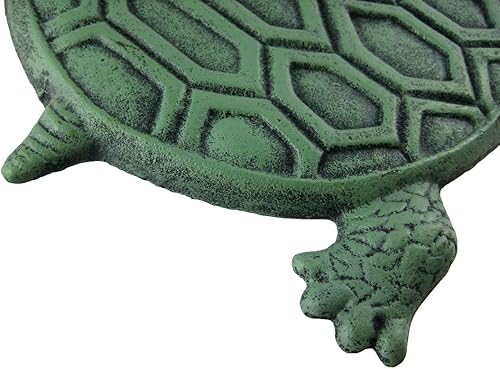 Miniatura 4 de INsideOUT Hierro Verdigris Garden Turtle Stepping Stone