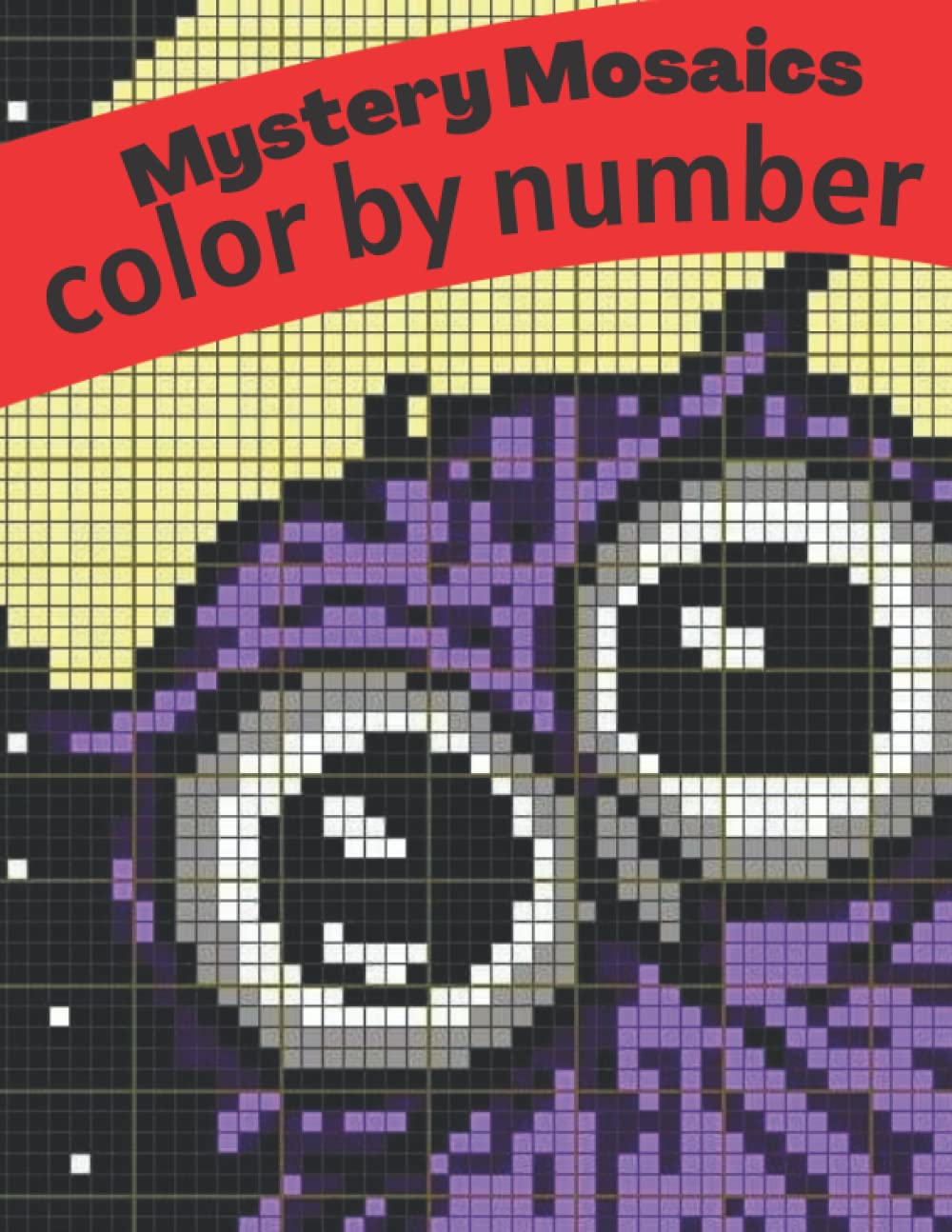 Mystery Mosaics Color By Number: Color by Number Mystery Coloring Book with Fun, Easy, and Relaxing Country Scenes, Animals