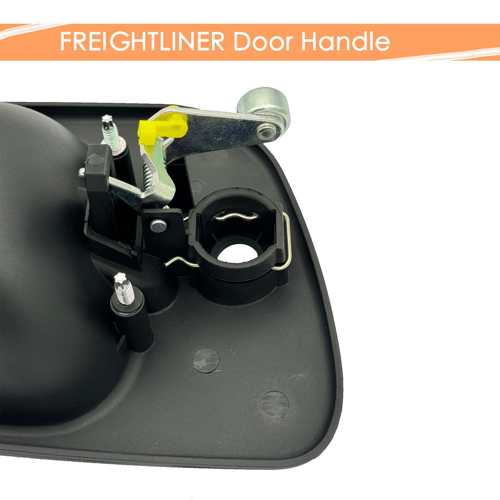 Manija De Puerta Exterior Negra Para Freightliner Cascadia – Lado Derecho Delantero, Plástico Texturizado