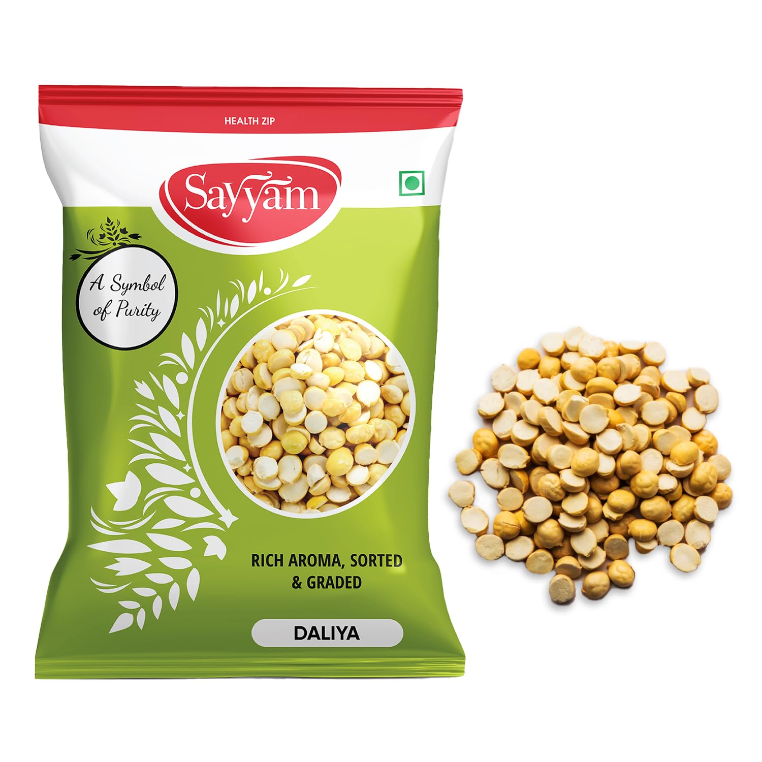 Sayyam Roasted Chana Dal 1kg | Roasted Gram Split | Daliya | Bengal Gram Dal | Senaga Pappu | Kadale Bele | Kadalai Paruppu | Porikadalai | Odachakadalai | Pack Of 2 * 500gm (B09DP4GSGW) Amazon Price History, Amazon Price Tracker