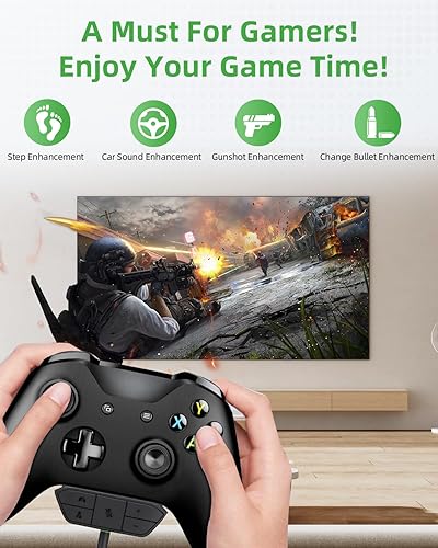 Miniatura 4 de Stereo Headset Adapter for Xbox One - Adjust Audio Balance (model 2)