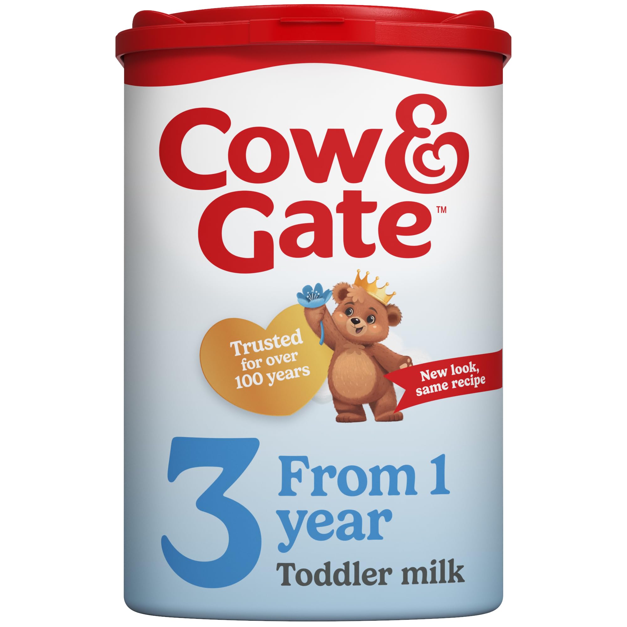 Cow & Gate3 Toddler Baby Milk Powder Formula, 1-2 Years, 800g