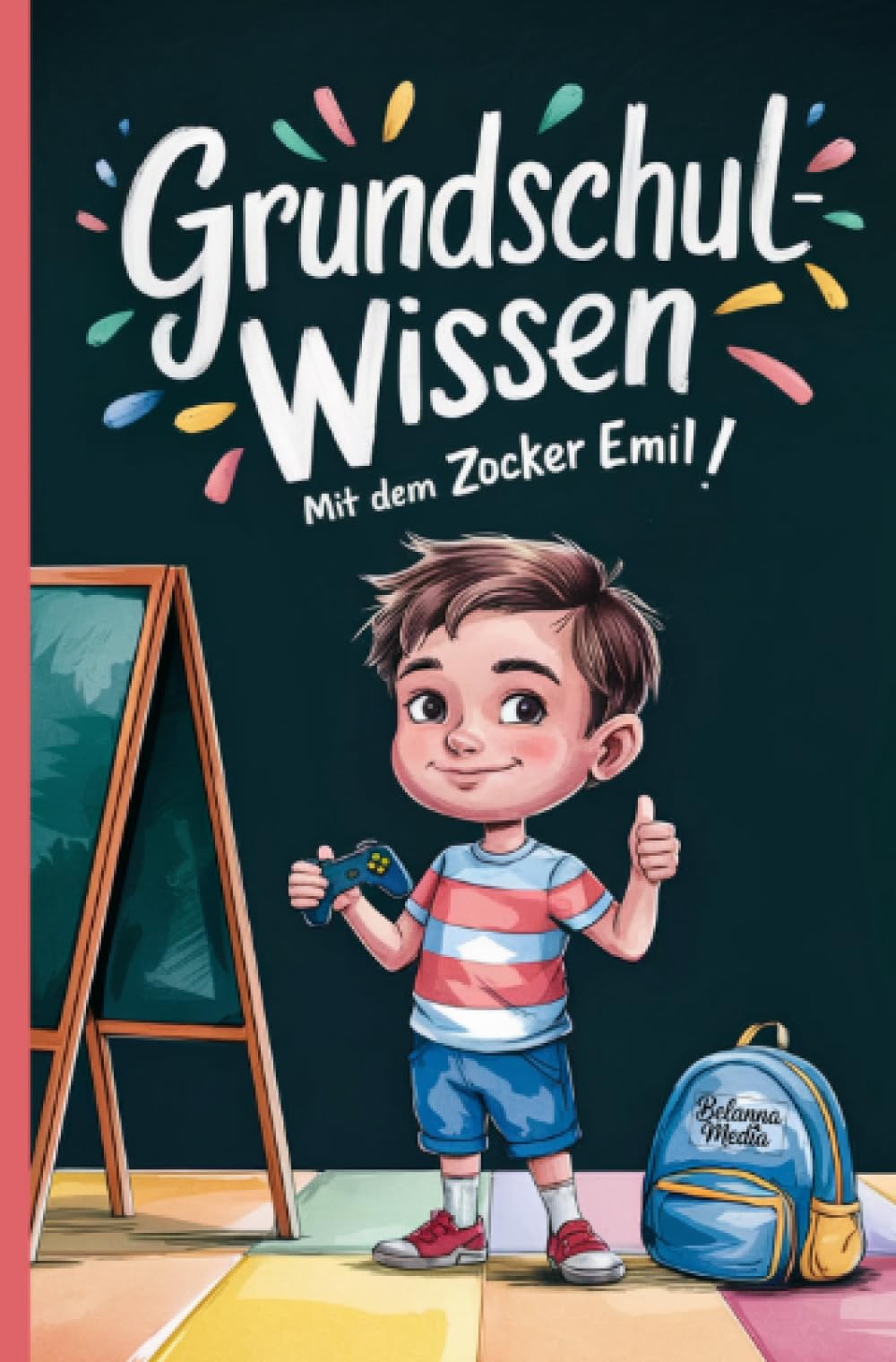 Grundschulwissen mit dem Zocker Emil: Wissen, Übungen und Mutgeschichten von der Grundschule für den Schulwechsel in die 5. Klasse